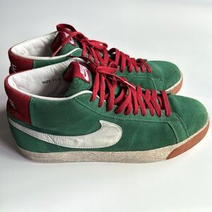 Nike Blazer SB "Pine Green" Lebanon high top sneakers 11.5